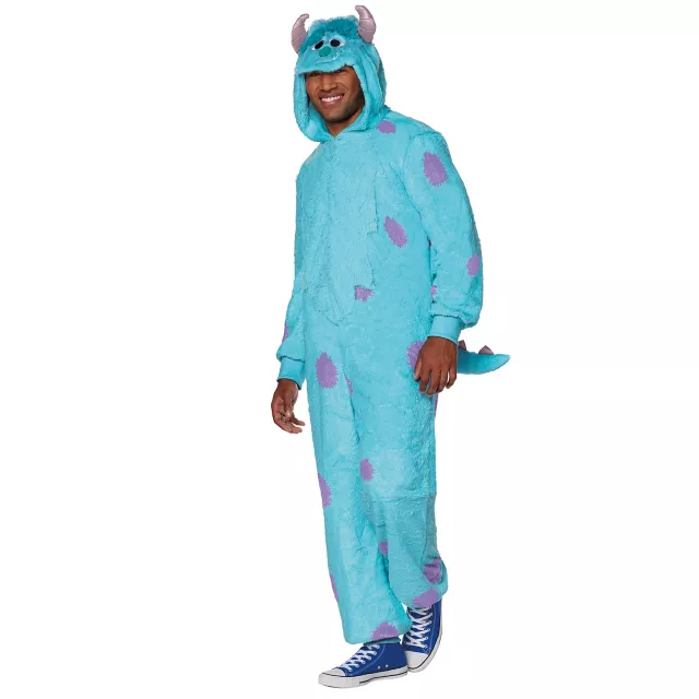 Adult Sulley Jumpsuit - Monsters Inc. - Spirithalloween.com