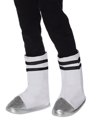 Black Cat Faux Fur Leg Warmers