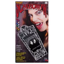 Glam Deluxe Vampire Fangs - Scarecrow at Spirit Halloween