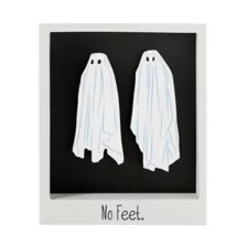 No Feet Hanging Sign - Beetlejuice at Spencer's