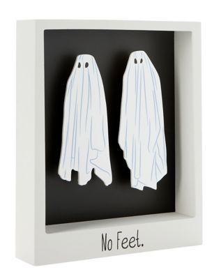 No Feet Hanging Sign - Beetlejuice