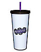 No Feet Cup with Straw 20 oz. - Beetlejuice