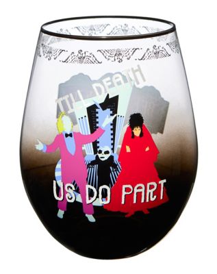 Till Death Do Us Part Stemless Glass – Beetlejuice