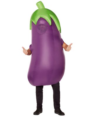 Adult Eggplant Inflatable Costume - Spirithalloween.com