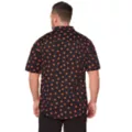 Pumpkin Print Button Down Plus Size Shirt at Spirit Halloween