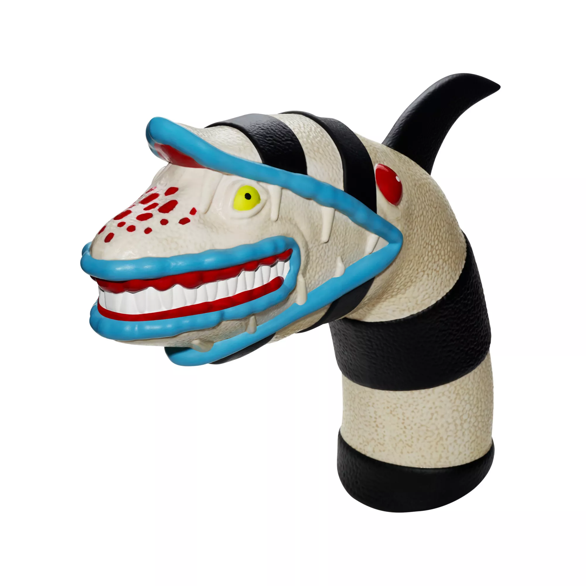 Ground Breaking Beetlejuice Sandworm Prop at Spencer's