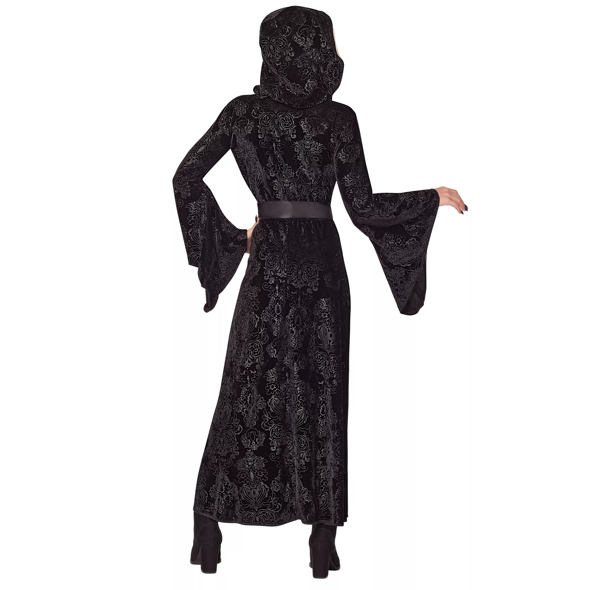 Kids Black Hooded Dress at Spencer's