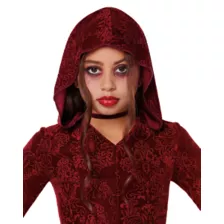 Kids Red Hooded Dress at Spirit Halloween