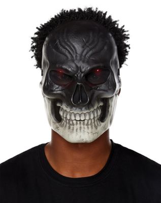 half skull mask