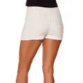 White Lace Up Shorts at Spencer's