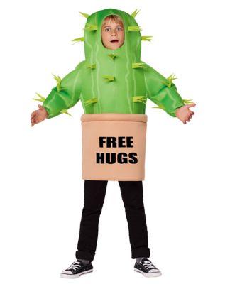 Kids Free Hugs Cactus Costume - Spirithalloween.com