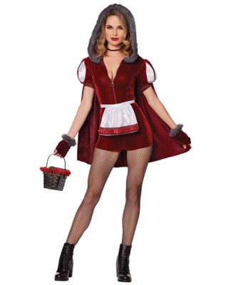 Runaway Red Riding Hood Romper Costume