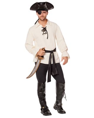 Pirate Shirt and Belt Costume Kit - Spirithalloween.com