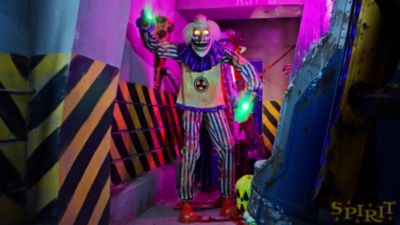 6 Ft Nozzles the Clown Animatronic