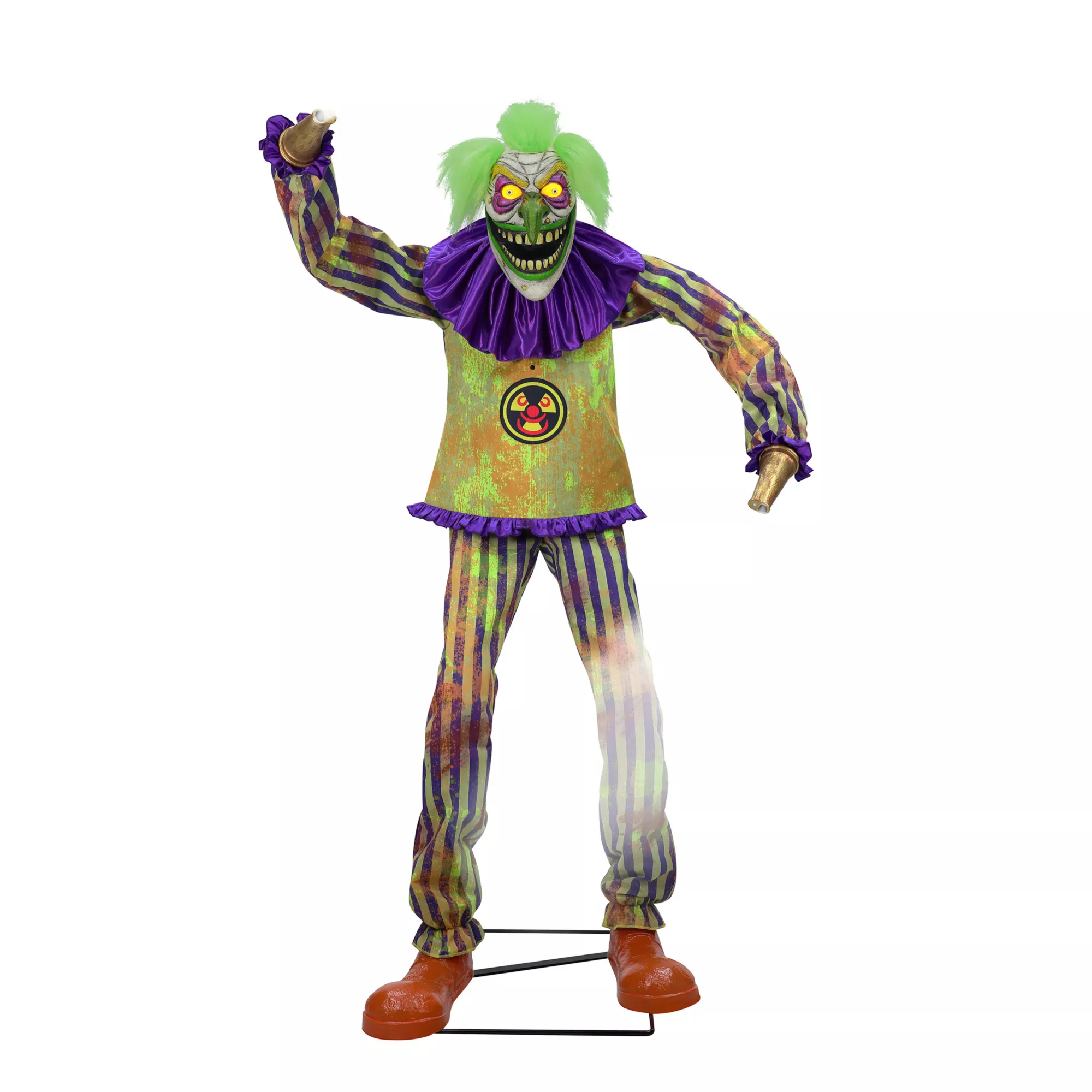 6 Ft Nozzles the Clown Animatronic at Spirit Halloween
