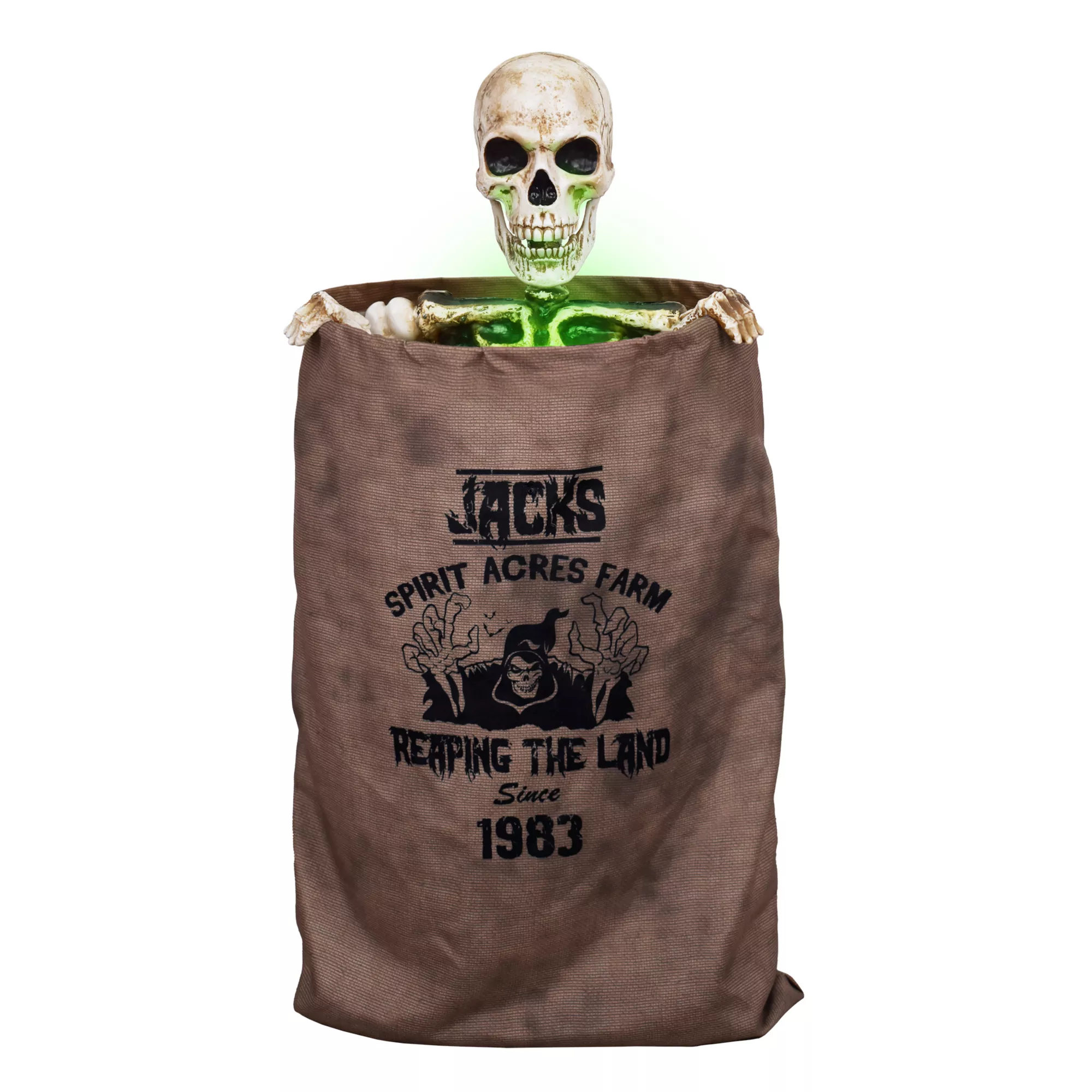 3 Ft Bag O’ Bones Animatronic at Spencer's