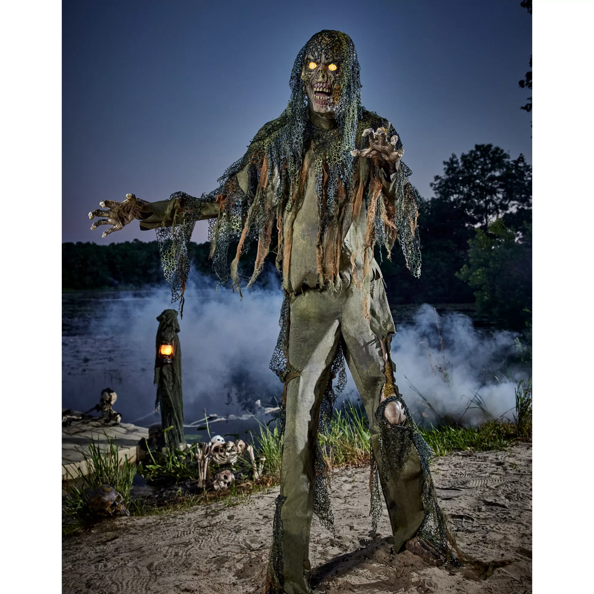 6 Ft Bog Zombie Animatronic at Spirit Halloween