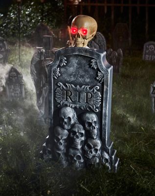 2.5 Ft Tombstone Terror Animatronic