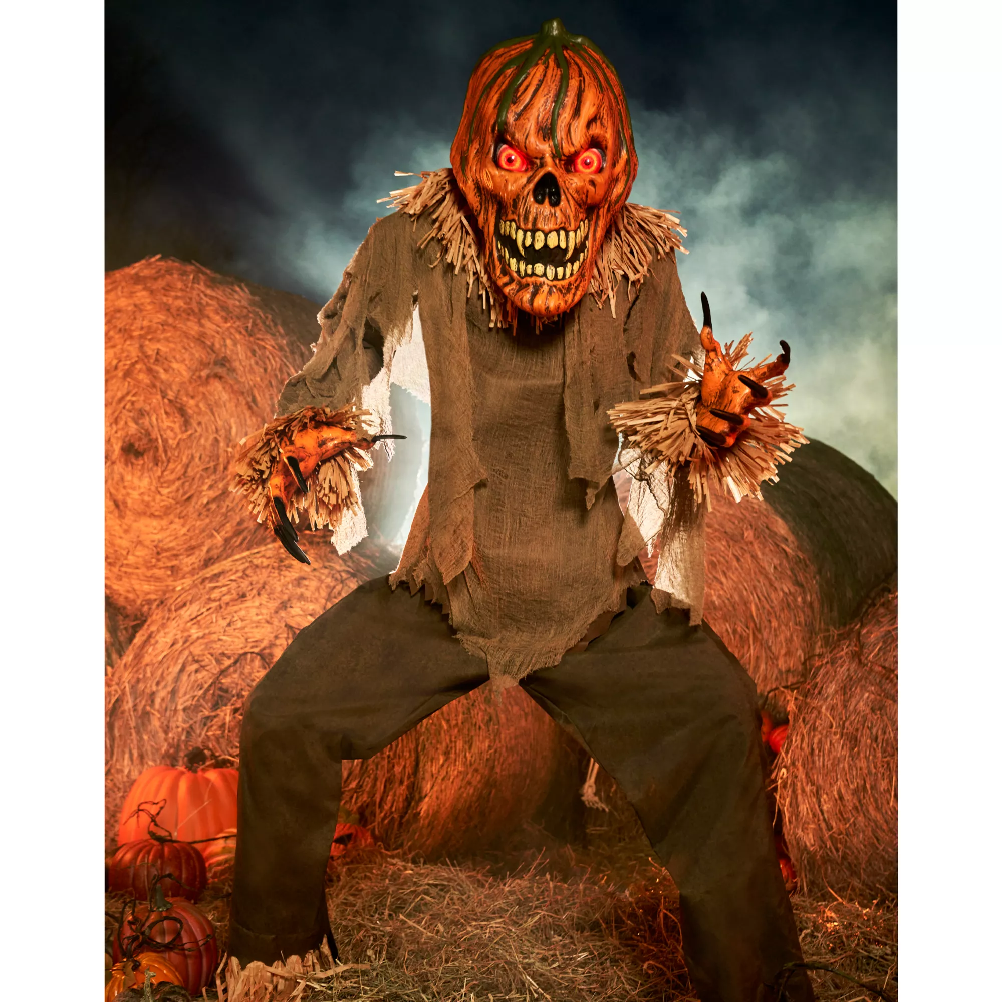 7 Ft Possessed Pumpkin Animatronic at Spirit Halloween