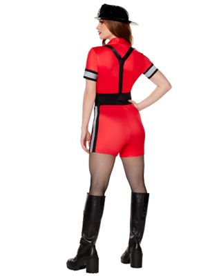 Adult Firefighter Romper Costume