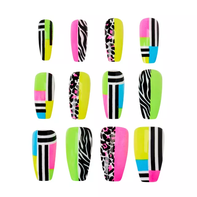 '80s Press On Nails at Spirit Halloween