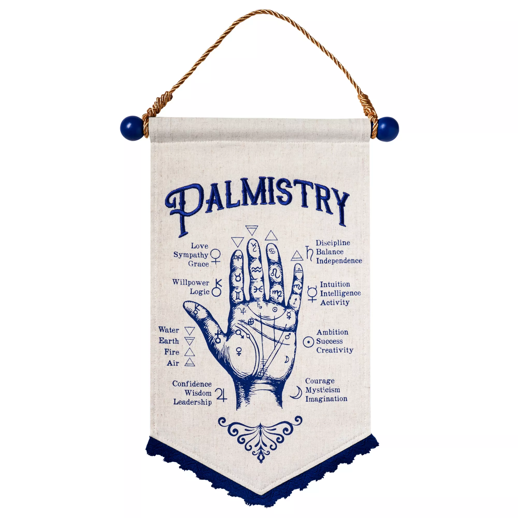 Tarot Palmistry Canvas Banner at Spirit Halloween