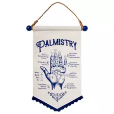 Tarot Palmistry Canvas Banner at Spirit Halloween