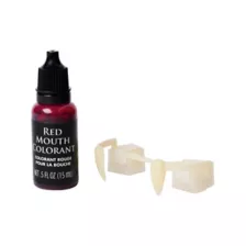 Bloody Vampire Fangs Kit at Spencer's