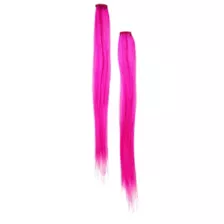 Hot Pink Hair Extensions at Spirit Halloween
