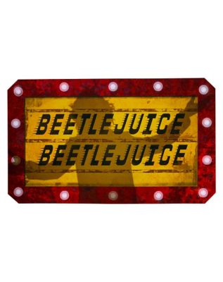Light-Up Beetlejuice Doormat