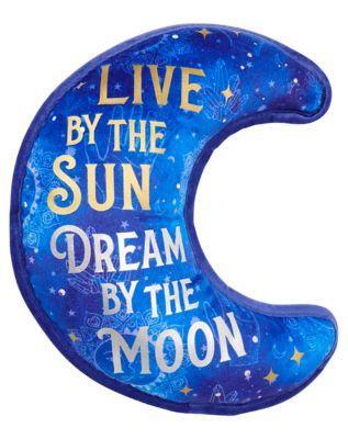 Tarot Crescent Moon Pillow