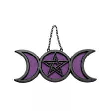 Mystical Arts Moon Phase Suncatcher at Spencer's
