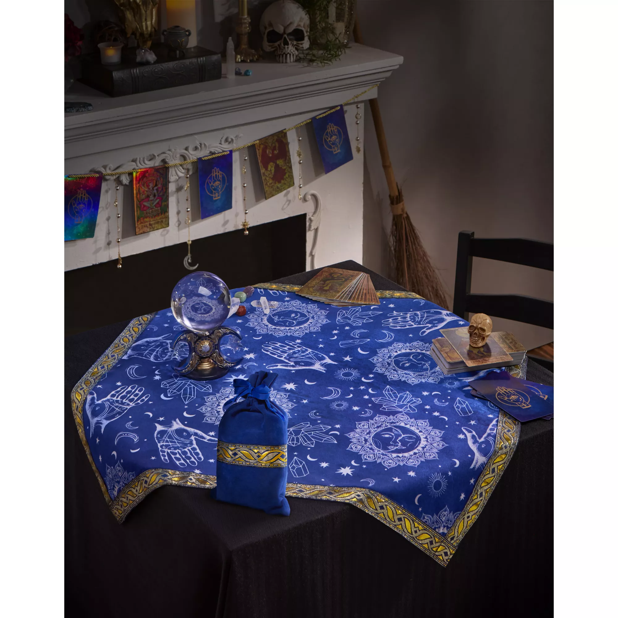 Tarot Altar Cloth with Bag at Spirit Halloween