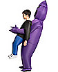 Kids Light-Up Purple Ghoul Pick-Me-Up Inflatable Costume