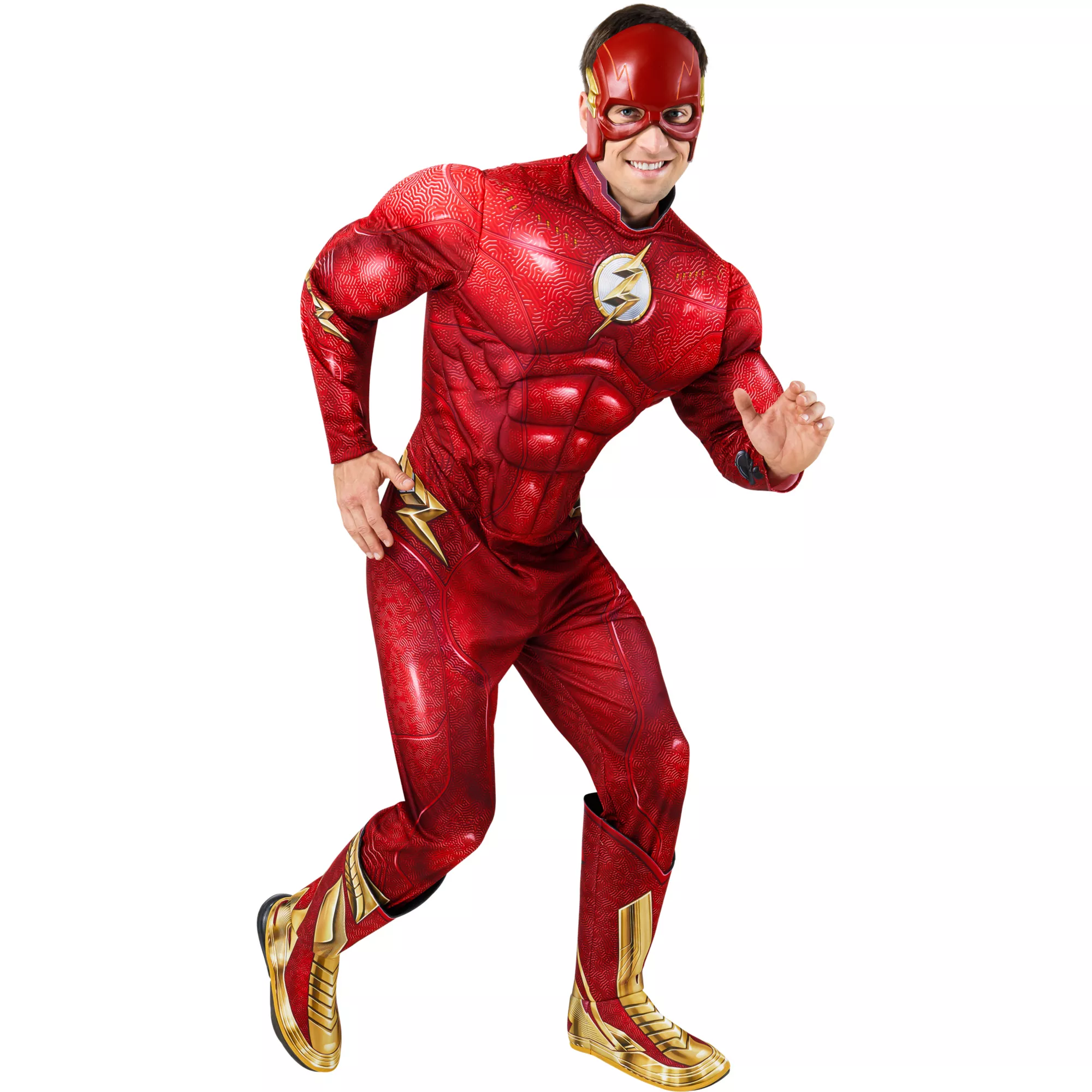 Adult Flash Costume Deluxe at Spencer's