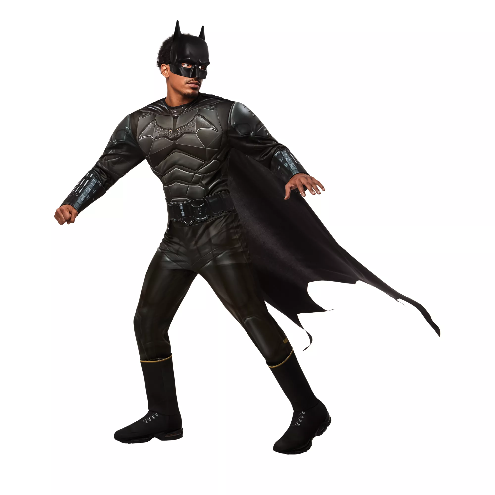 Adult Batman Costume Deluxe - The Batman at Spirit Halloween