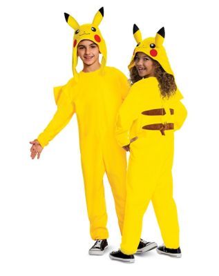 Pokemon Pikachu Onesie Halloween Cosplay Costumes - Ghibli Store