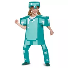Kids Armor Deluxe Costume - Minecraft at Spirit Halloween