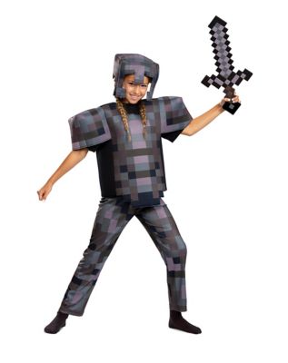 steve minecraft costume sword