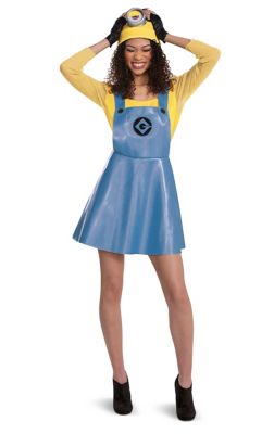 Adult Stuart Minion Dress Costume Deluxe - Minions