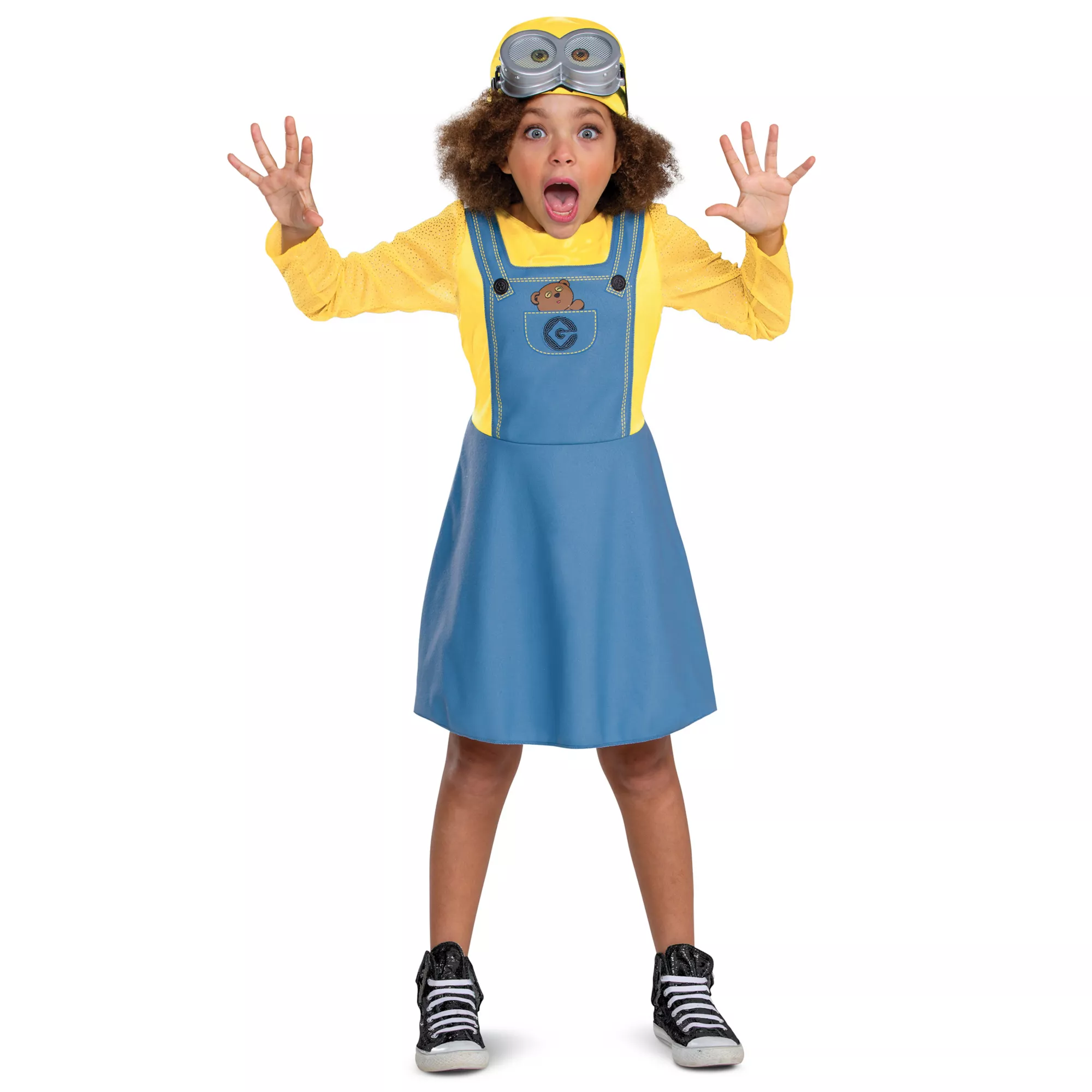 Kids Stuart Minion Dress Costume - Minions at Spirit Halloween