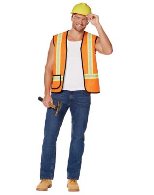 Construction Worker Costume Kit 