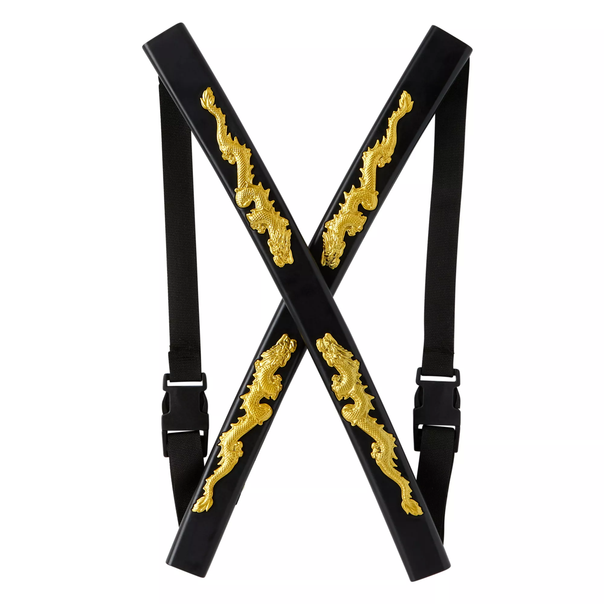 Kids Blue Ninja Swords with Harness at Spirit Halloween