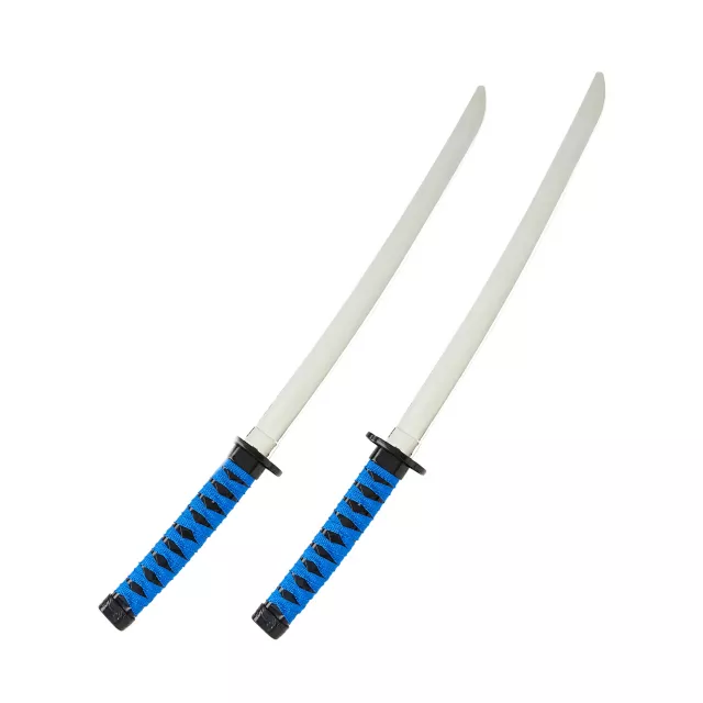 Kids Blue Ninja Swords with Harness - Spirithalloween.com