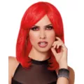 Hint of Sparkle Red Pageboy Wig at Spirit Halloween