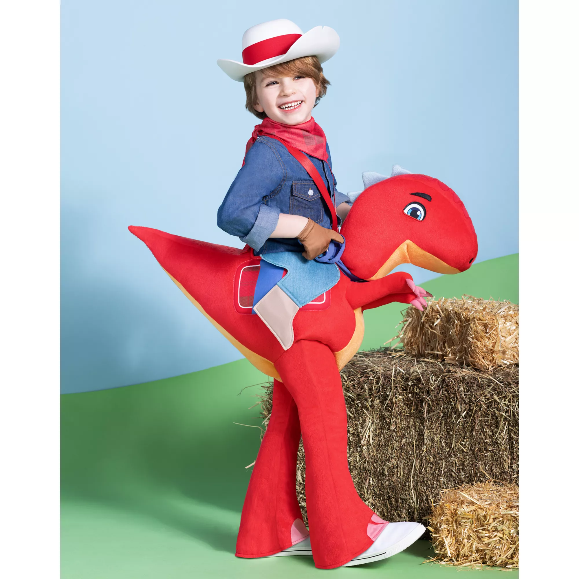 Toddler Blitz Ride-Along Costume - Dino Ranch at Spirit Halloween