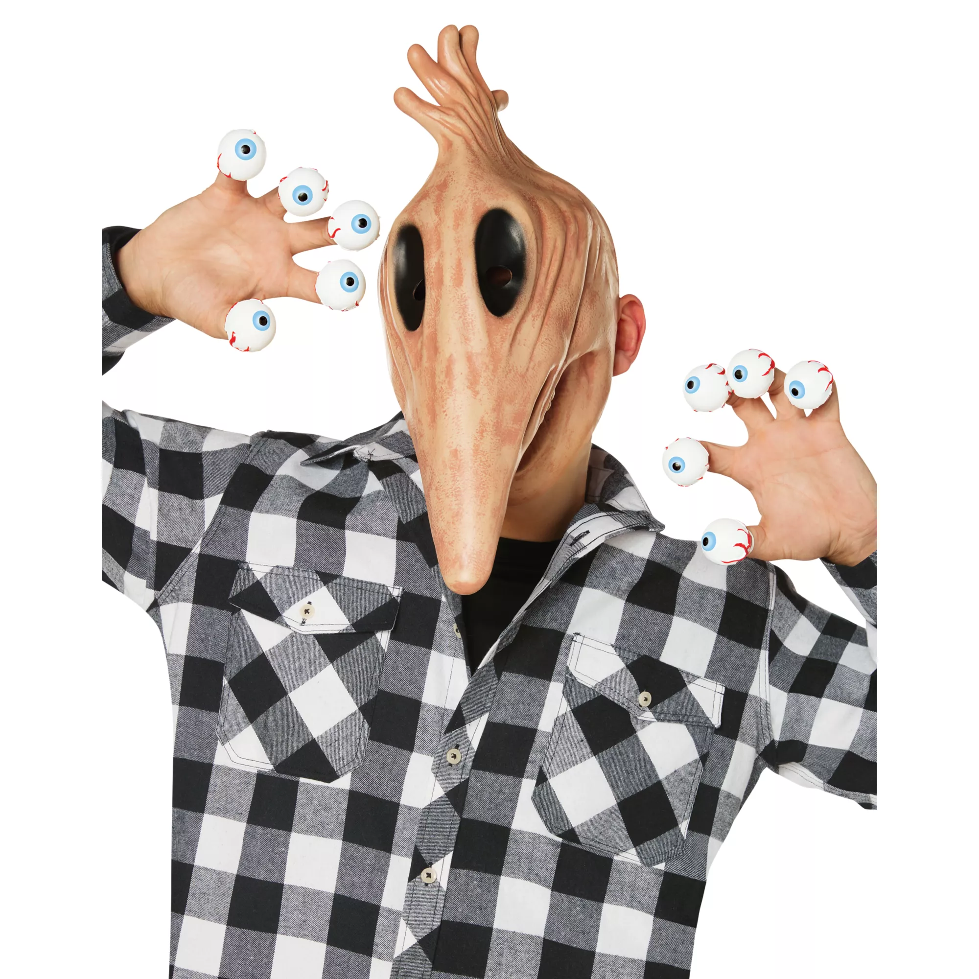 Adam Half Mask - Beetlejuice at Spirit Halloween