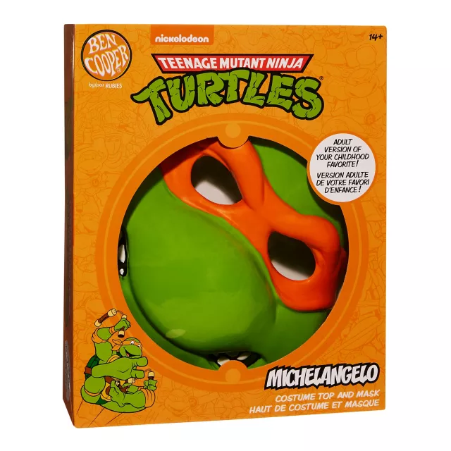 Adult Michelangelo Teenage Mutant Ninja Turtles Costume Kit - Ben Cooper at Spirit Halloween