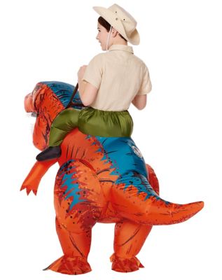 Kids Dinosaur Inflatable Ride-Along Costume