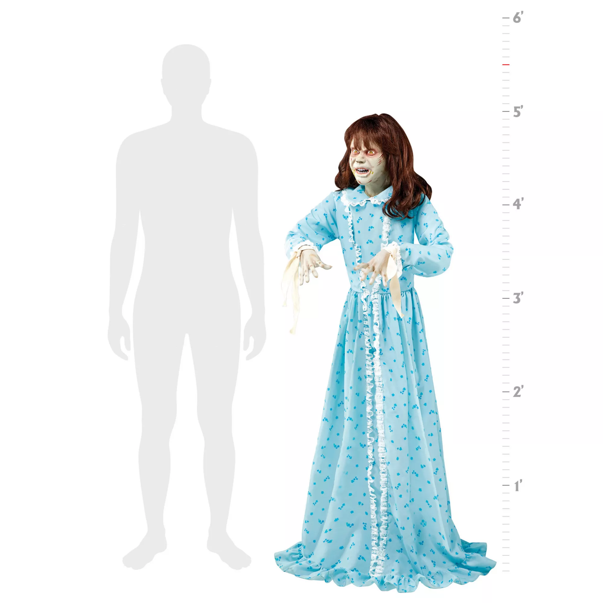 5 Ft Regan Animatronic - The Exorcist at Spirit Halloween